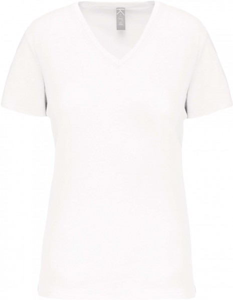 T-Shirt V-Ausschnitt Bio Damen