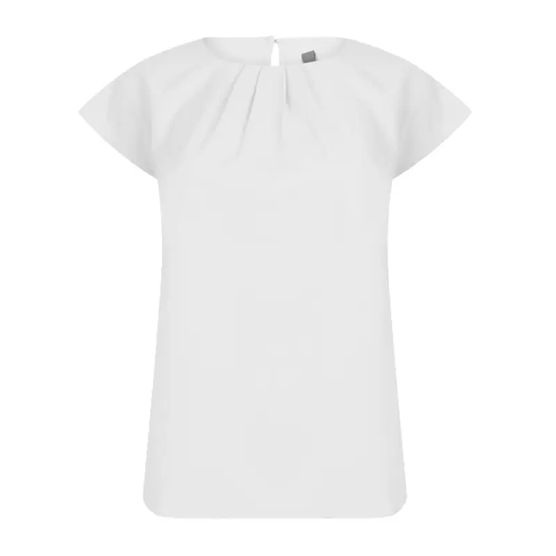 LADIES ROUND NECK SHIRT - SHORT SLEEVE