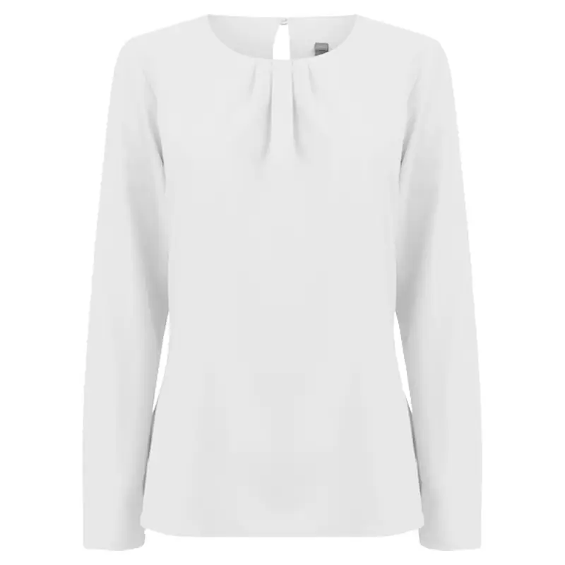 LADIES ROUND NECK SHIRT - LONG SLEEVE